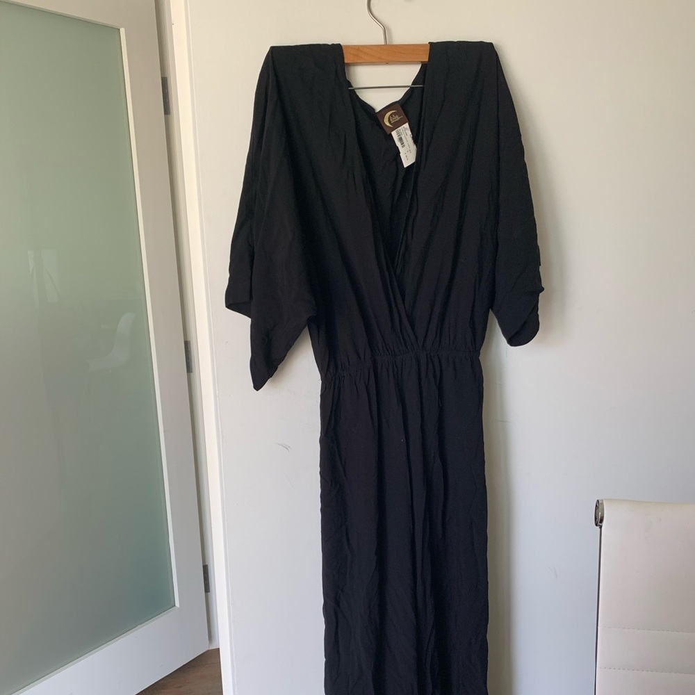 Blu Moon Kimono Sleeve Jumpsuit
